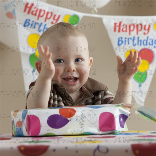 First birthday. Photographer: Mike Kemp