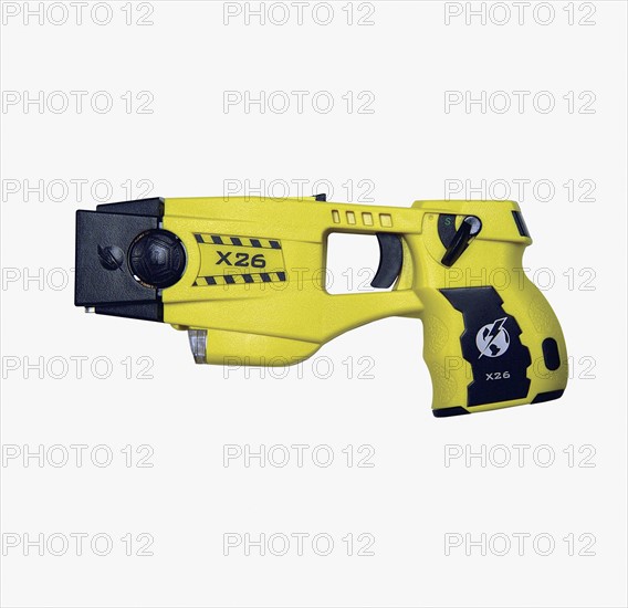 Taser pistol. Photographer: David Arky