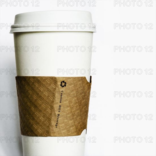 Disposable coffee cup. Photographer: Joe Clark