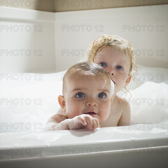 Bath time. Photographer: Mike Kemp