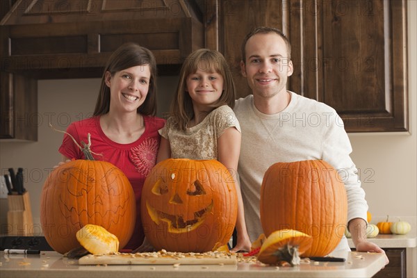 Pumpkin carving. Photographer: Mike Kemp