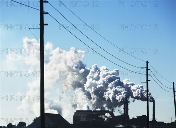 Smoke stacks. Photographer: fotog