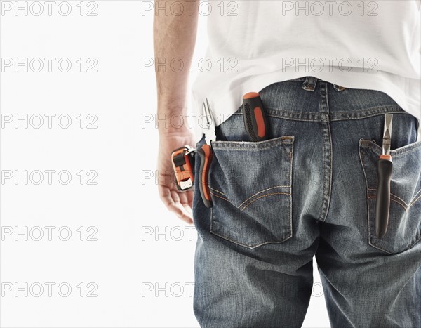 Tools in pockets. Photographer: momentimages