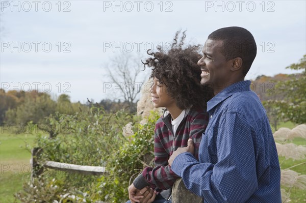 Portrait of man and child. Photographer: Pauline St.Denis