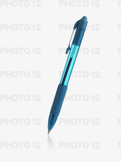 Blue pen. Photographer: David Arky