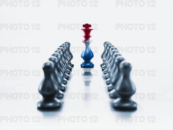 Chess pieces. Photographer: David Arky