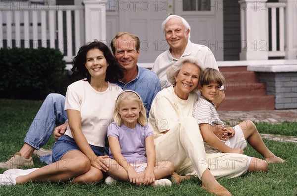 Family portrait. Photographer: Rob Lewine