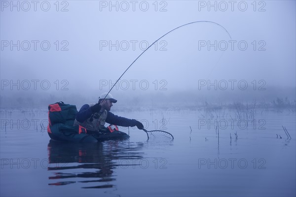 Fly fishing. Photographer: Mike Kemp