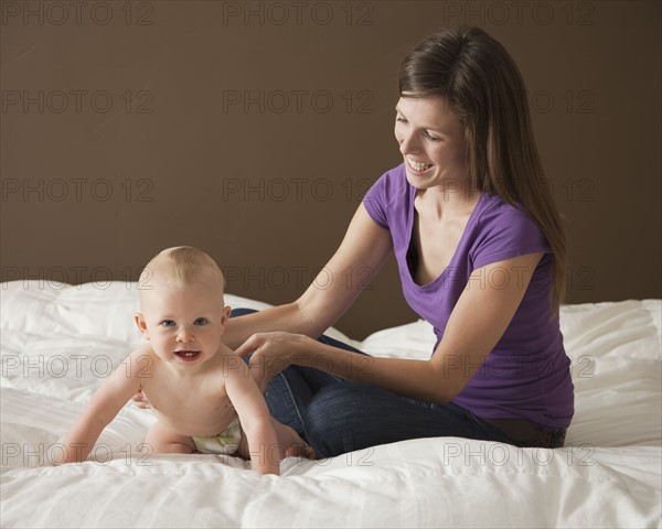 Woman and baby. Photographer: Mike Kemp