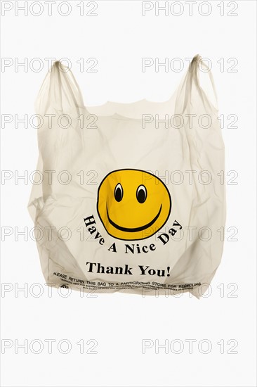 Plastic grocery bag. Photographer: Joe Clark