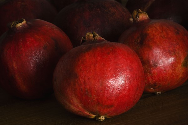 Pomegranates. Photographer: Joe Clark