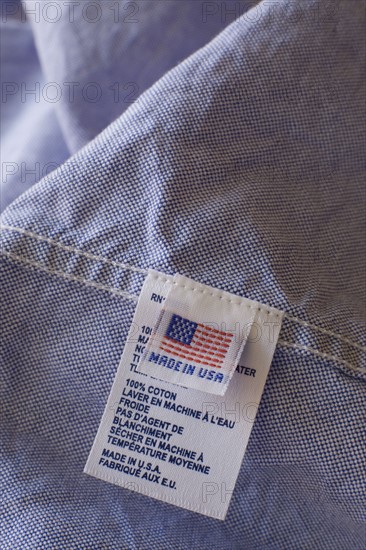 Garment label. Photographer: David Engelhardt