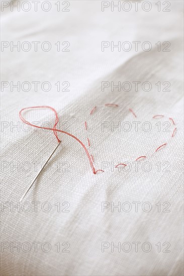 Stitched heart. Photographer: David Engelhardt