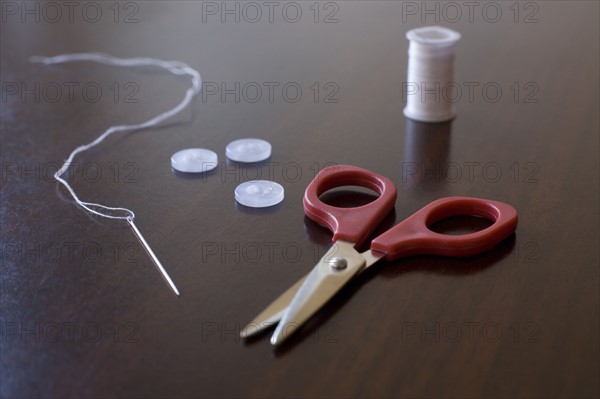 Sewing supplies. Photographer: David Engelhardt