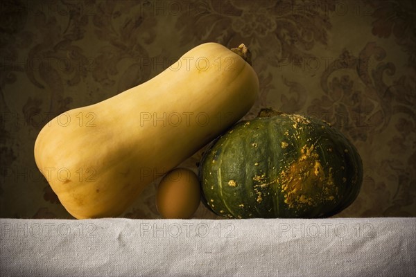 Squash and an egg. Photographer: Joe Clark