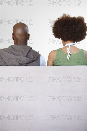 Portrait of the back of a couple. Photographer: momentimages