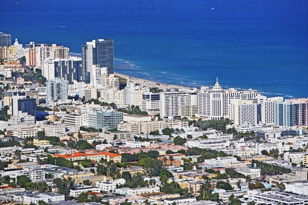 Florida coastline and cityscape. Photographer: fotog