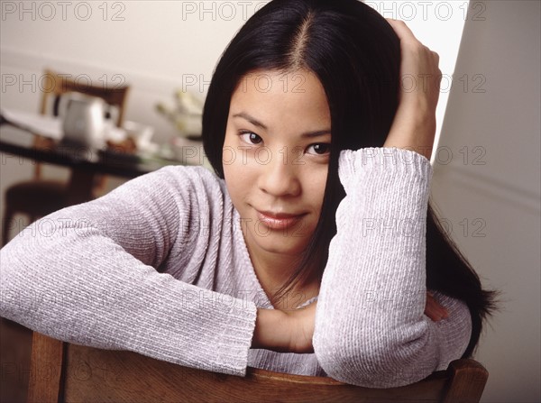 Portrait of a woman. Photographe : Rob Lewine