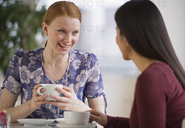 Friends drinking coffee.