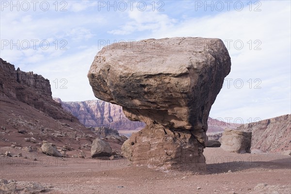 Rock formation in Arizona desert. Photographe : David Engelhardt