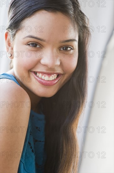 Portrait of a young woman.