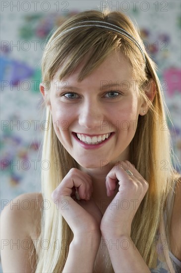 Portrait of a young woman.