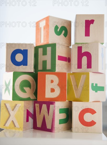 Wooden blocks. Photographe : Jamie Grill