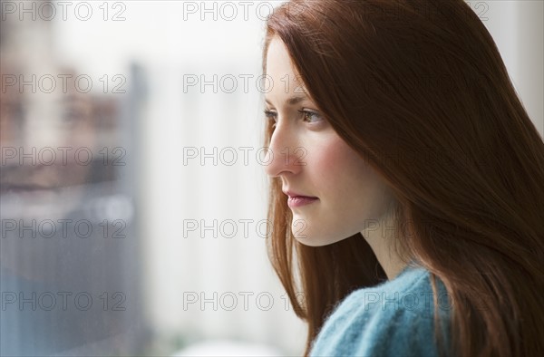 Portrait of a woman. Photographe : Daniel Grill