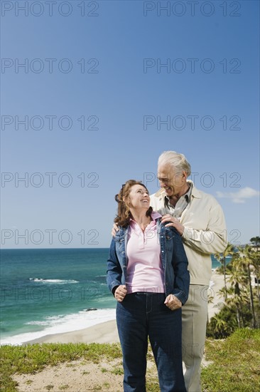 Couple in vacation.