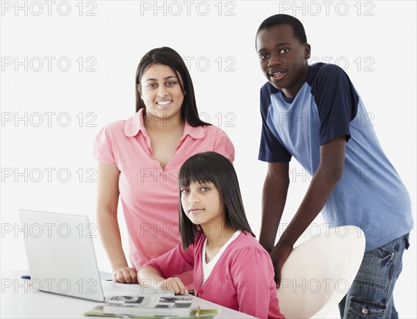 Students in classroom. Photographe : momentimages