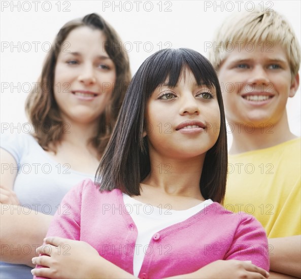 Group of young friends. Photographe : momentimages