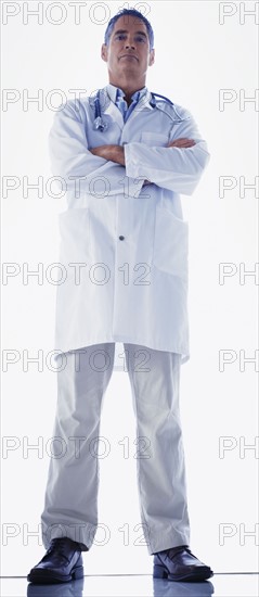 Portrait of a doctor. Photographe : momentimages