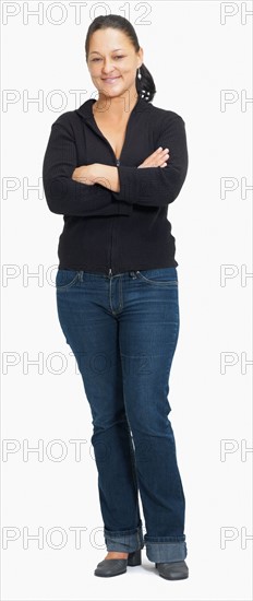 Portrait of a young woman. Photographe : momentimages