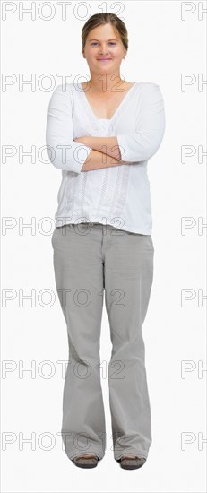 Portrait of a young woman. Photographe : momentimages