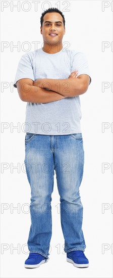 Portrait of a young man. Photographe : momentimages