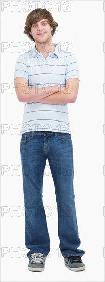 Portrait of a young man. Photographe : momentimages