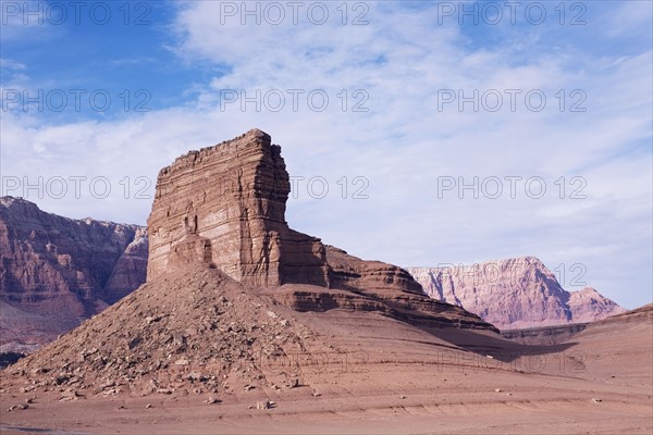 Rock formation in Arizona desert. Photographe : David Engelhardt