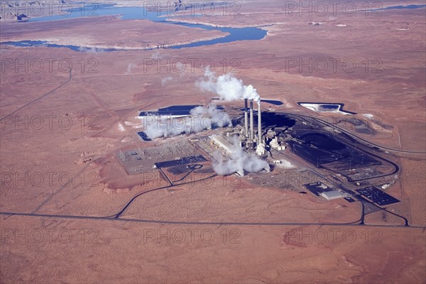 Coal fired steam plant. Photographe : David Engelhardt