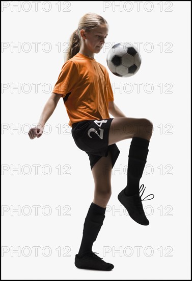 Soccer player. Photographe : Mike Kemp