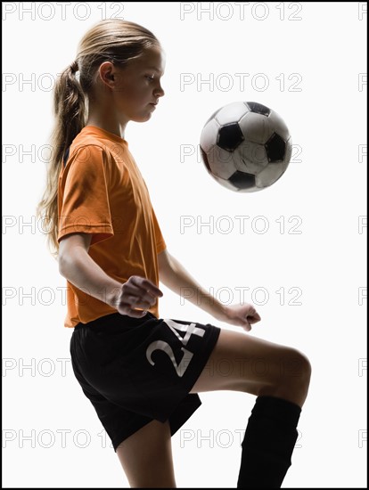 Soccer player. Photographe : Mike Kemp