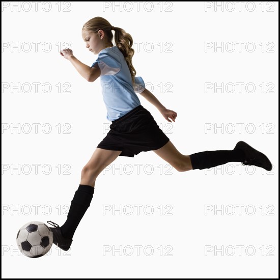 Soccer player. Photographe : Mike Kemp