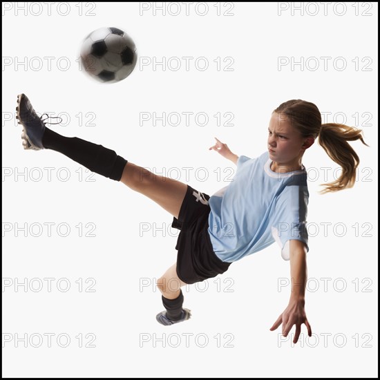 Soccer player. Photographe : Mike Kemp