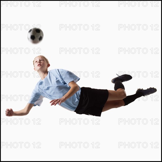 Soccer player. Photographe : Mike Kemp