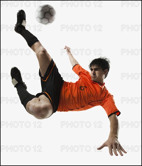 Soccer player. Photographe : Mike Kemp