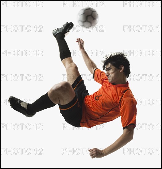 Football player. Photographe : Mike Kemp