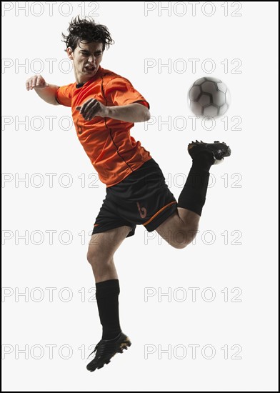 Football player. Photographe : Mike Kemp