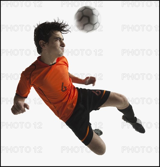 Football player. Photographe : Mike Kemp