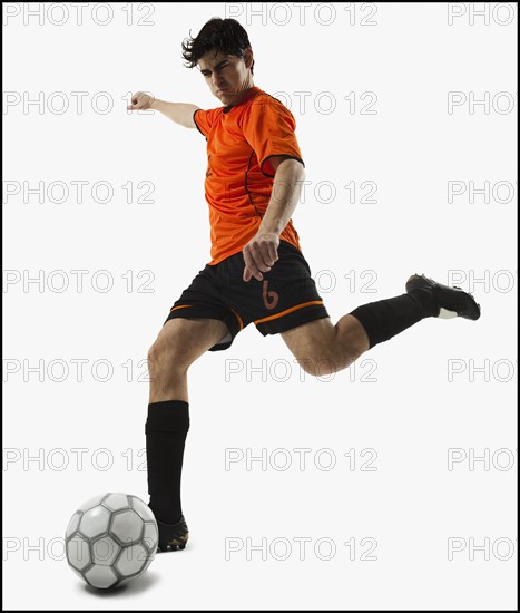 Football player. Photographe : Mike Kemp