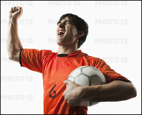 Soccer player. Photographe : Mike Kemp