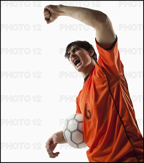 Soccer player. Photographe : Mike Kemp